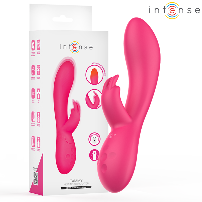 INTENSE Tammy rabbit vibrator s funkcijom zagrijavanja