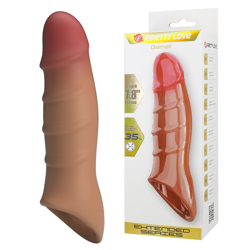 Pretty Love Damien navlaka za penis u boji kože
