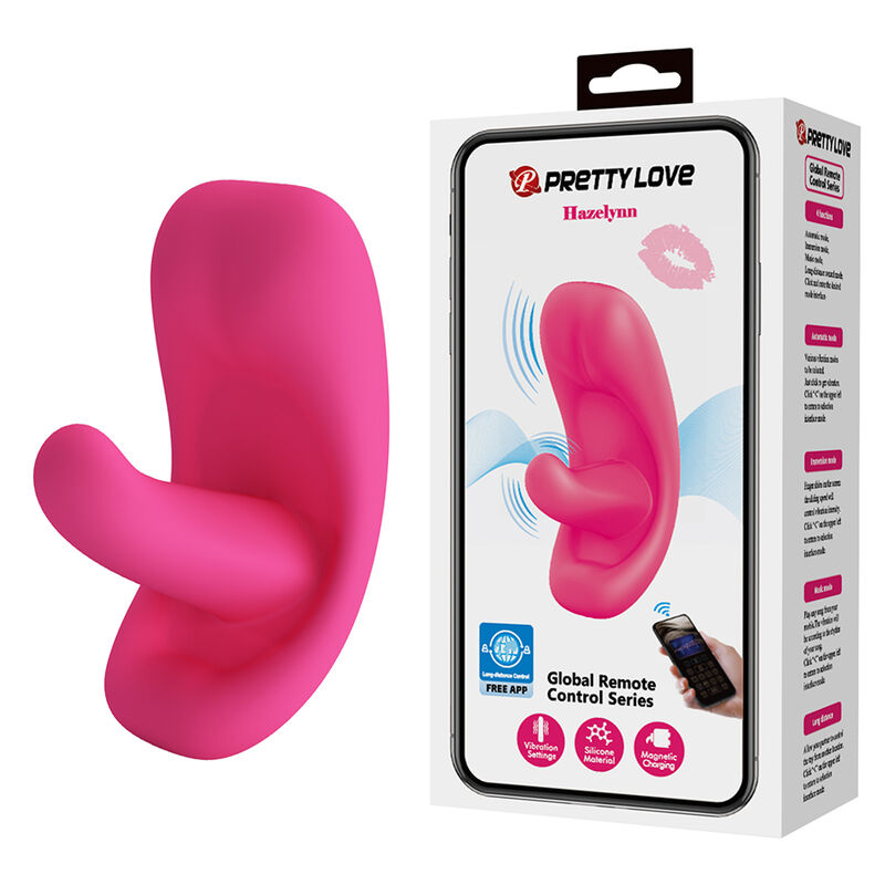 Pretty Love Hazelynn stimulator klitorisa s upravljanjem putem aplikacije, ružičasti