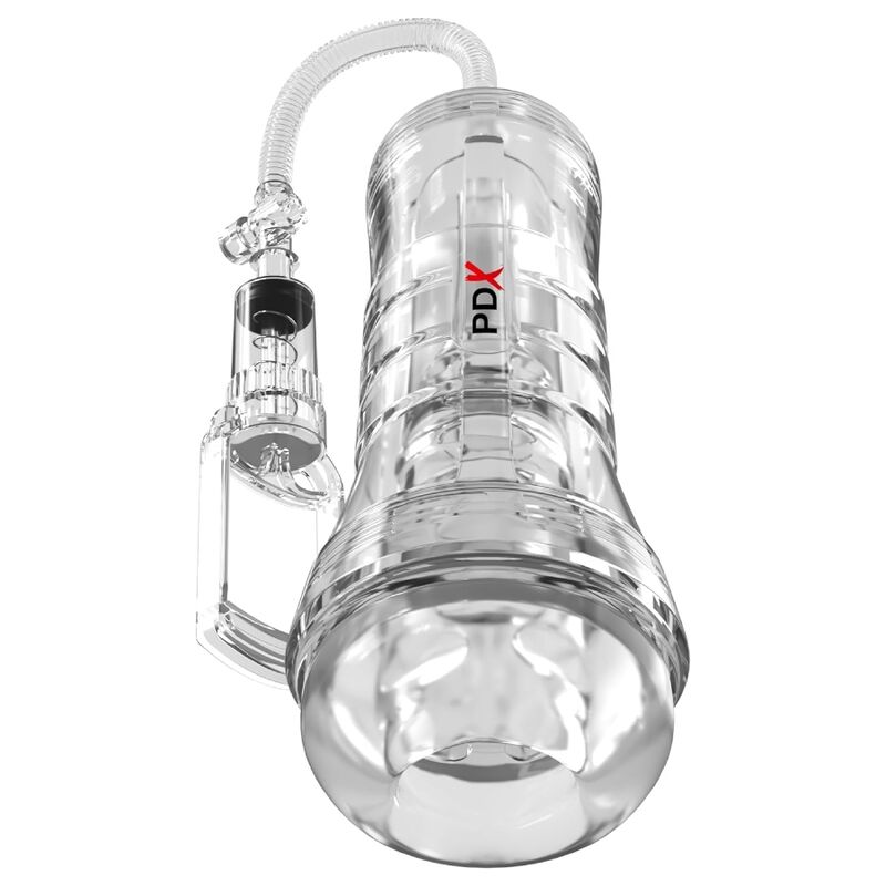 PDX ELITE Viewtube Vac XXL masturbator s ručnom pumpom