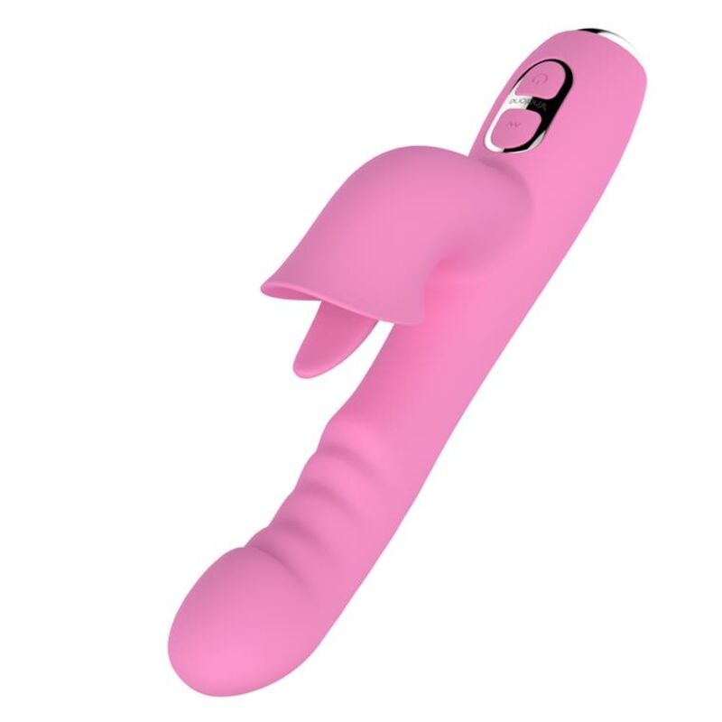 NALONE T MAY rabbit vibrator s funkcijom potiska