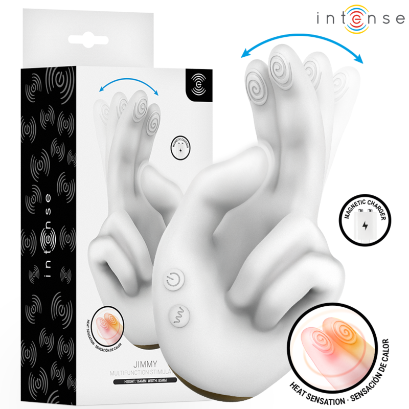 INTENSE JIMMY vibrator za klitoris s pokretnim prstima