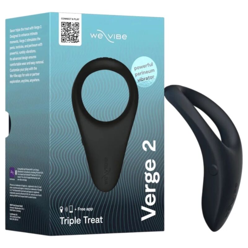 WE-VIBE Verge 2 vibrirajući prsten za penis s upravljanjem putem aplikacije
