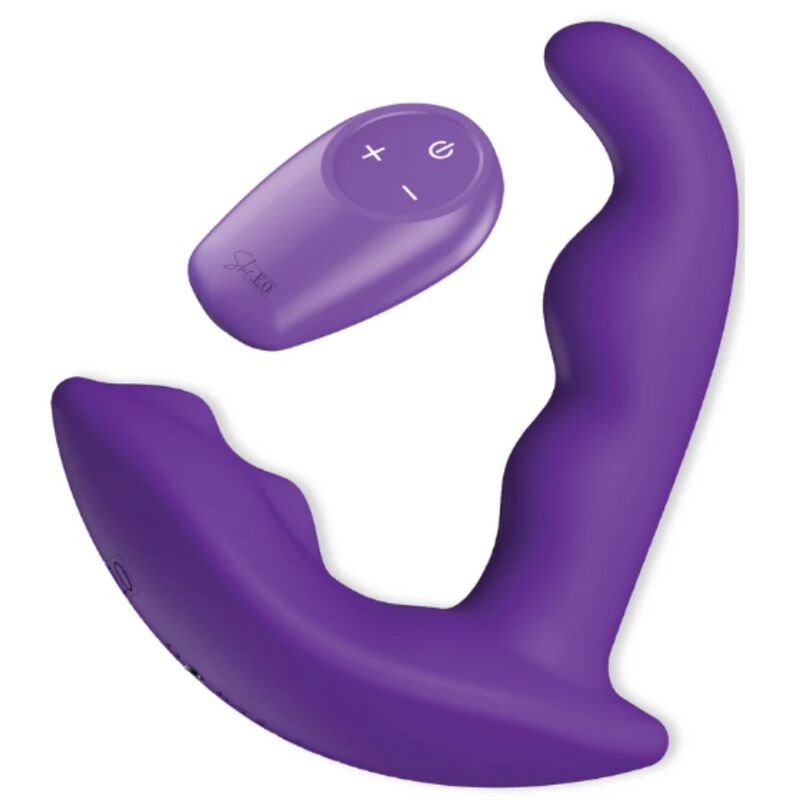 She.E.O analni vibrator s vibracijama, rotacijom i daljinskim upravljačem