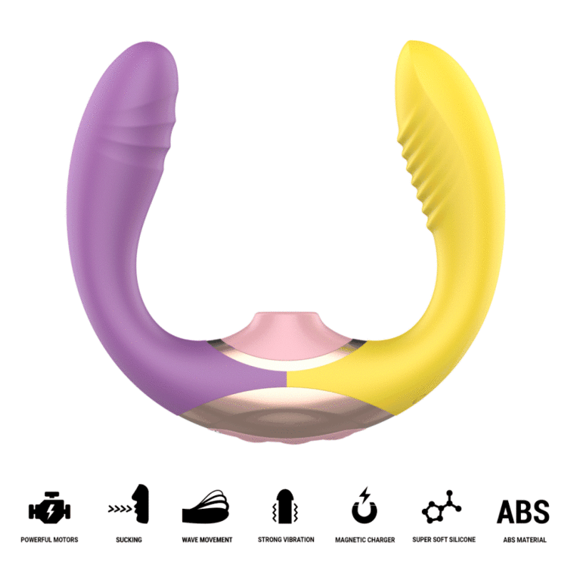 INTENSE Willow vibrator s stimulacijom usisavanjem i vibracijama