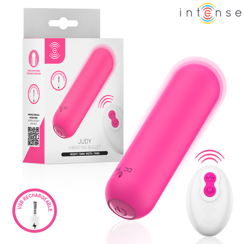 INTENSE Judy vibrator s daljinskim upravljačem, ružičasti