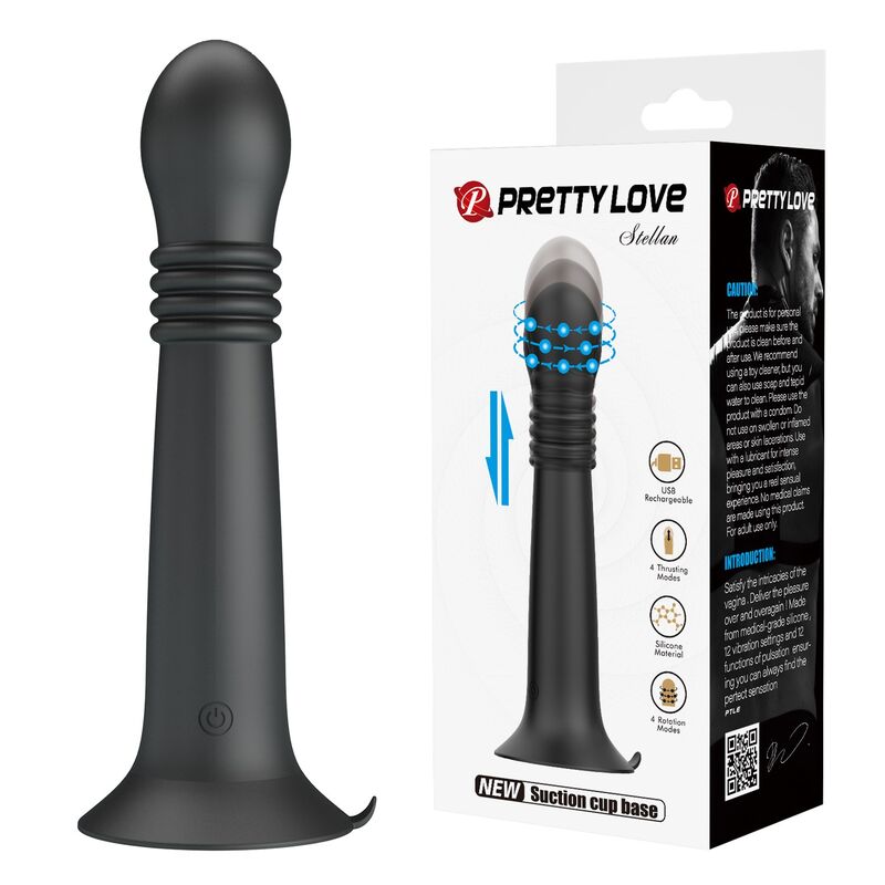 Pretty Love Stella vibrator s rotirajućim i potisnim pokretom