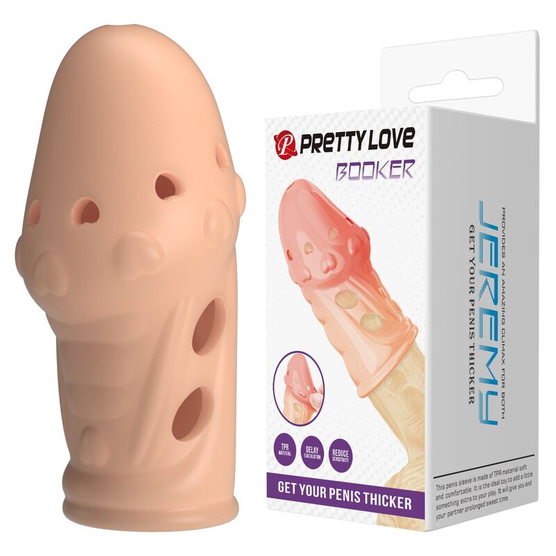PRETTY LOVE SOCKER navlaka za penis, u boji kože