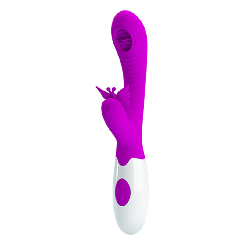 Pretty Love Moth rabbit vibrator u lila boji