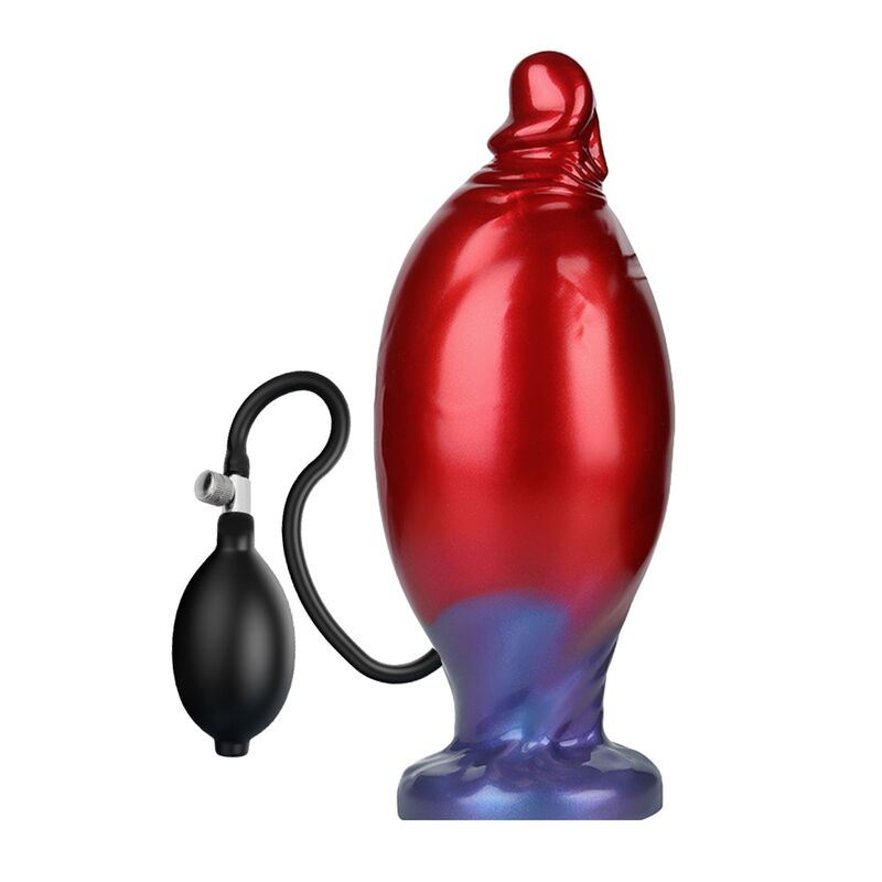 POWER MONSTERS Shadow Behemoth silikonski dildo na napuhavanje