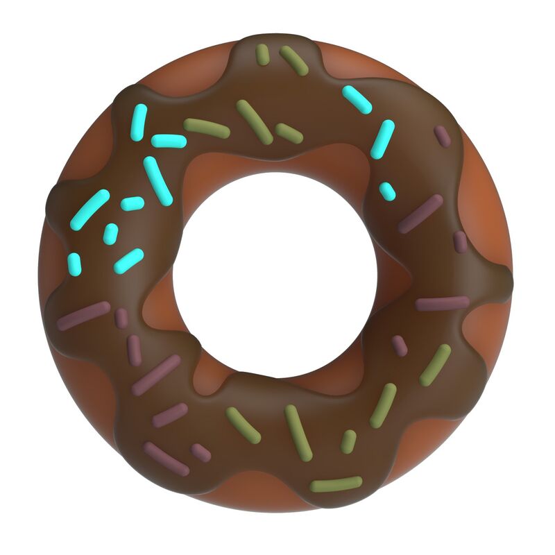 Pretty Love Super Donut penisni prsten bez vibracija