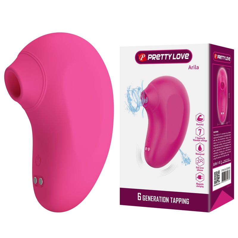 Pretty Love Arila klitoralni vibrator sa stimulacijom usisavanjem i vibracijama