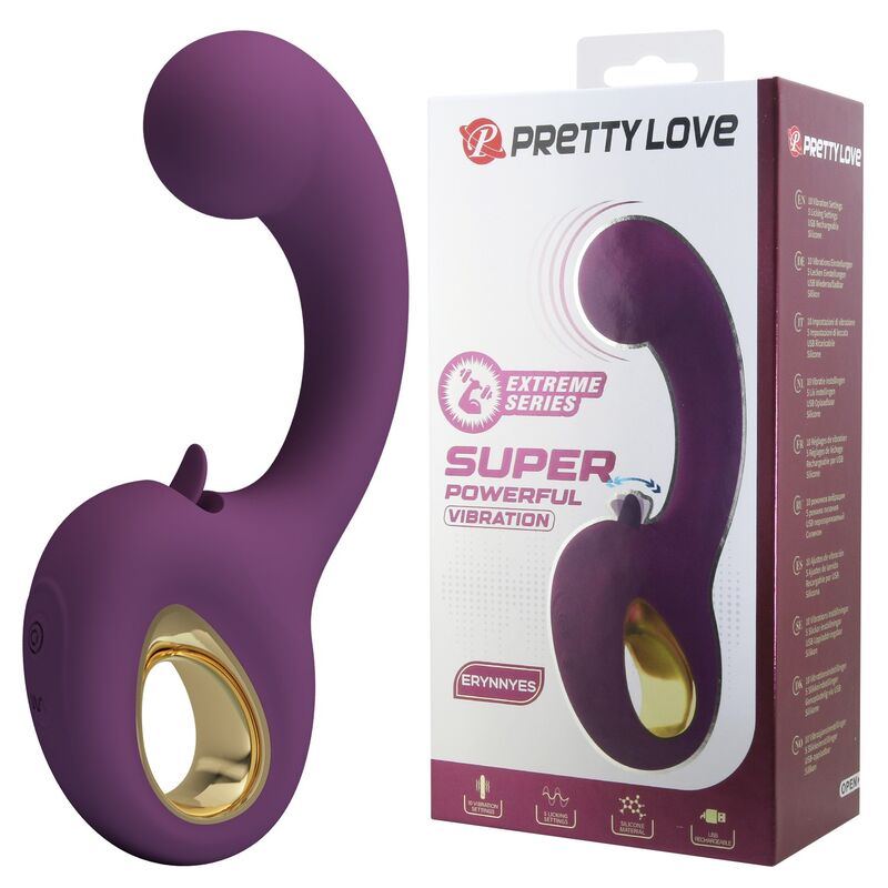 Pretty Love Brynnlee klitoralni stimulator s vibratorom