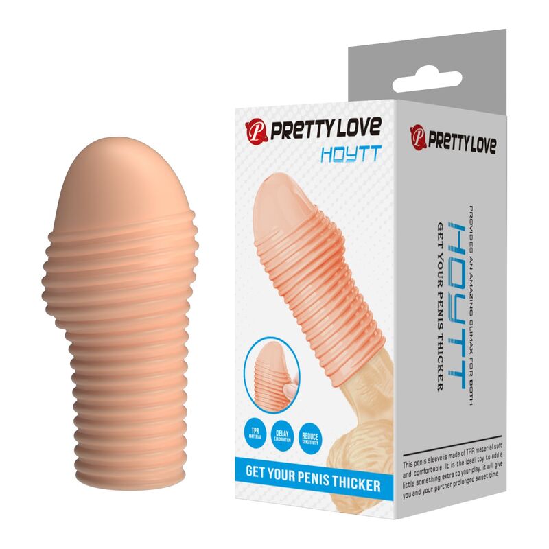 Pretty Love Hottt navlaka za penis s teksturom