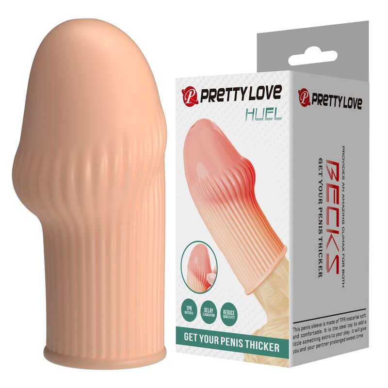 PRETTY LOVE Huel navlaka za penis u boji kože