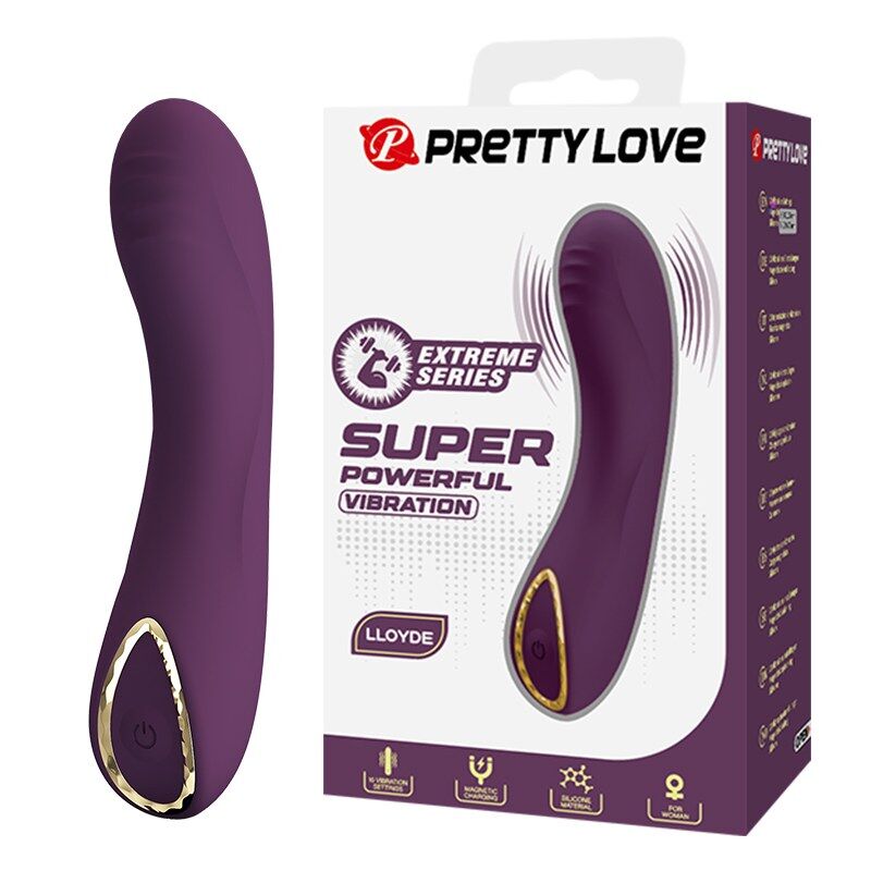 Ljubičasti vibrator Pretty Love Lloyde