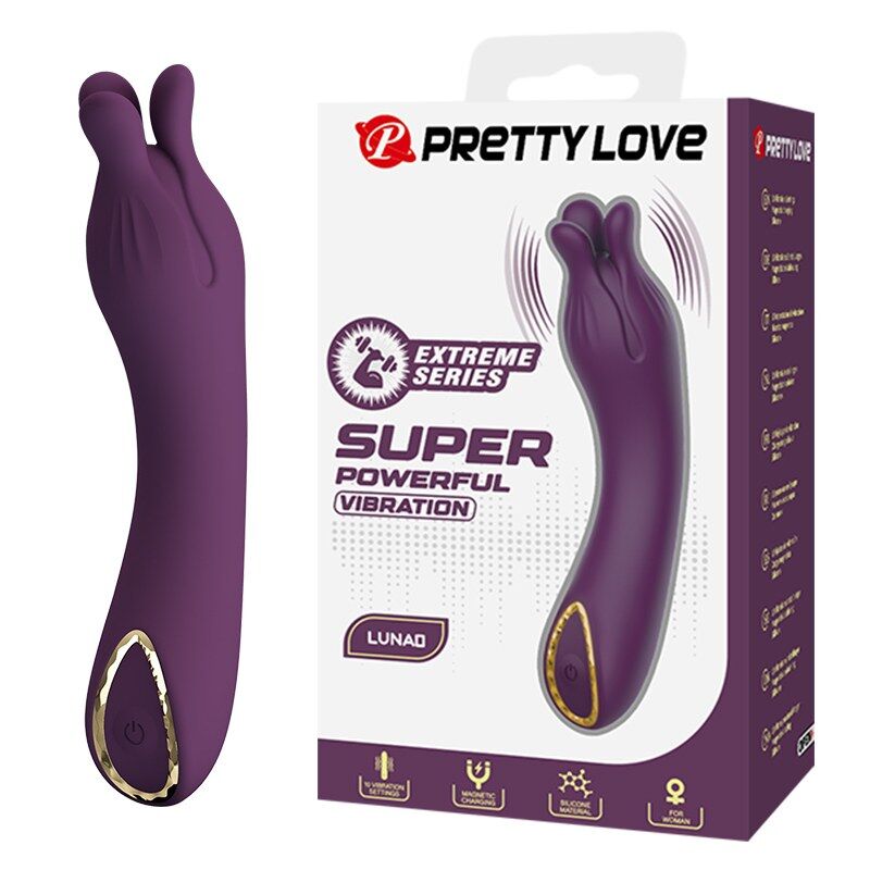 Pretty Love Lunao vibrator za G-točku, ljubičasti