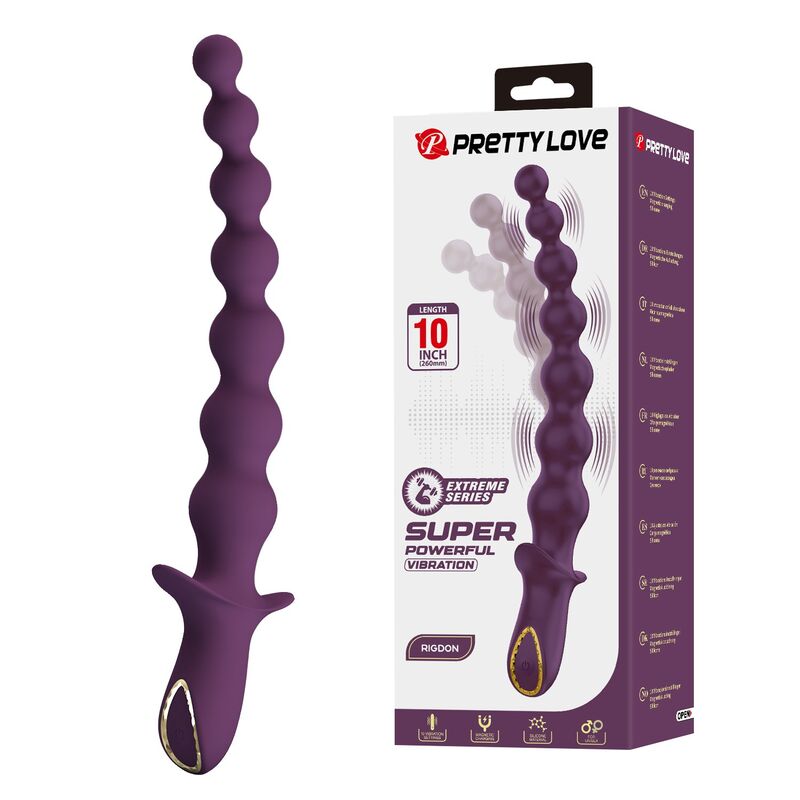 Pretty Love Madison analni vibrator s 10 načina vibriranja