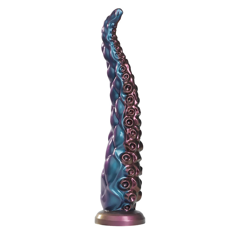 Power Monsters Abyssal Tentacle silikonski dildo, trobojni
