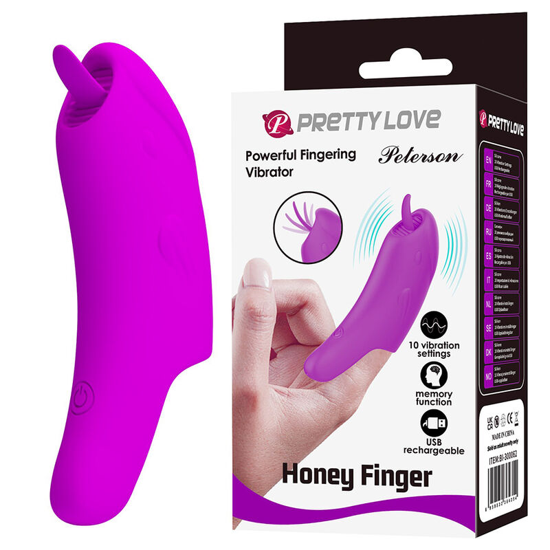 Pretty Love Peterson Honey vibrator za prst
