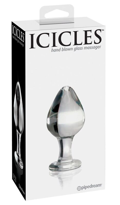 ICICLES N. 25 stakleni analni čep