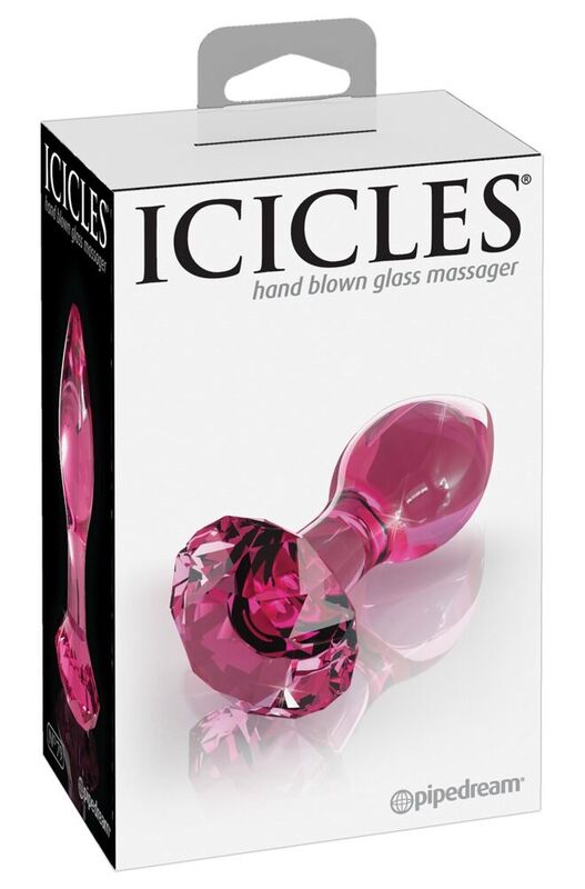 ICICLES N. 79 stakleni analni čep