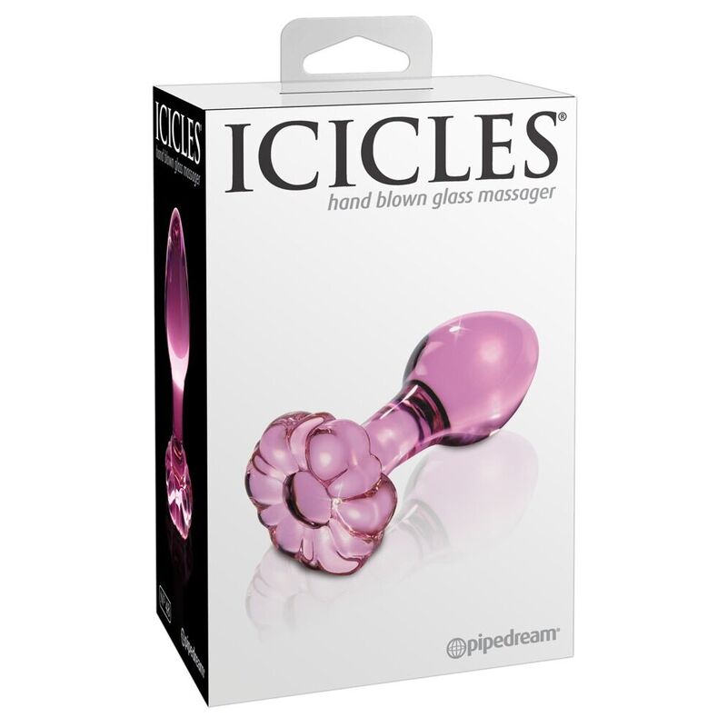 ICICLES N. 48 stakleni analni čep