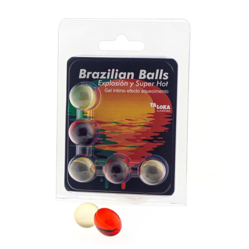 TALOKA Brazilian Balls Super Hot masažno ulje