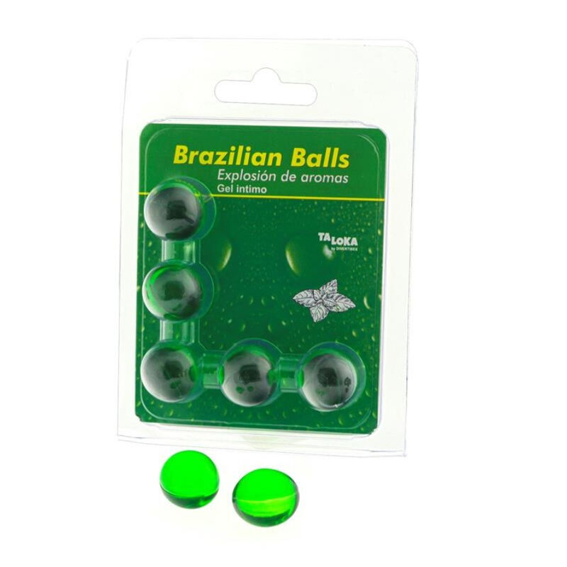 TALOKA Brazilian Balls, kuglice s mirisom mente i uljnim lubrikantom