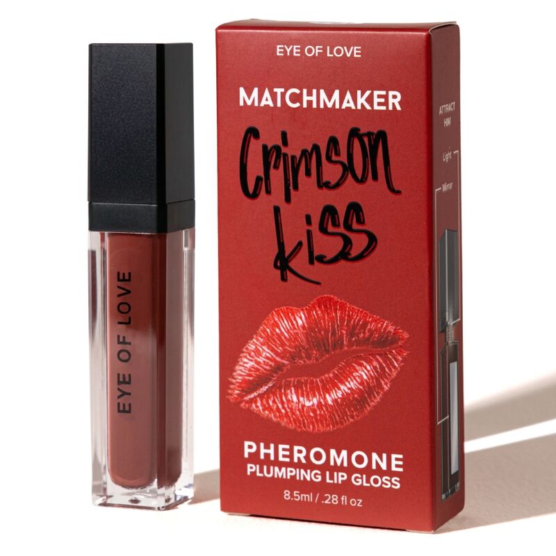 EYE OF LOVE Matchmaker Crimson Kiss sjajilo za usne, crveno