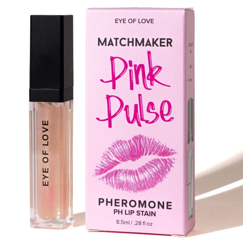 EYE OF LOVE Matchmaker Pink Pulse sjajilo za usne, 8,5 ml