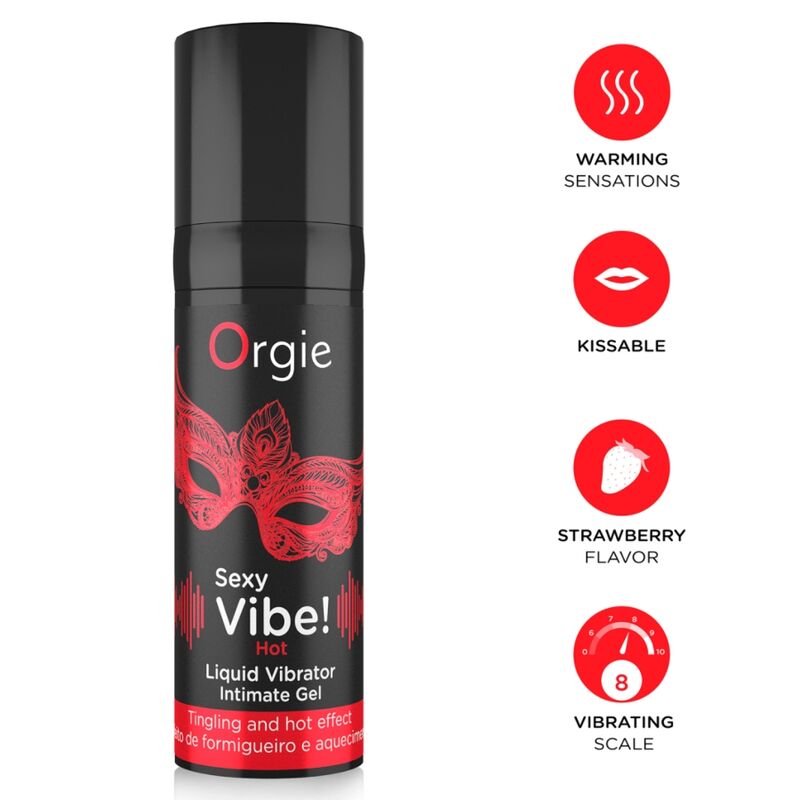 ORGIE Sexy Vibe Hot stimulacijski gel, 15 ml
