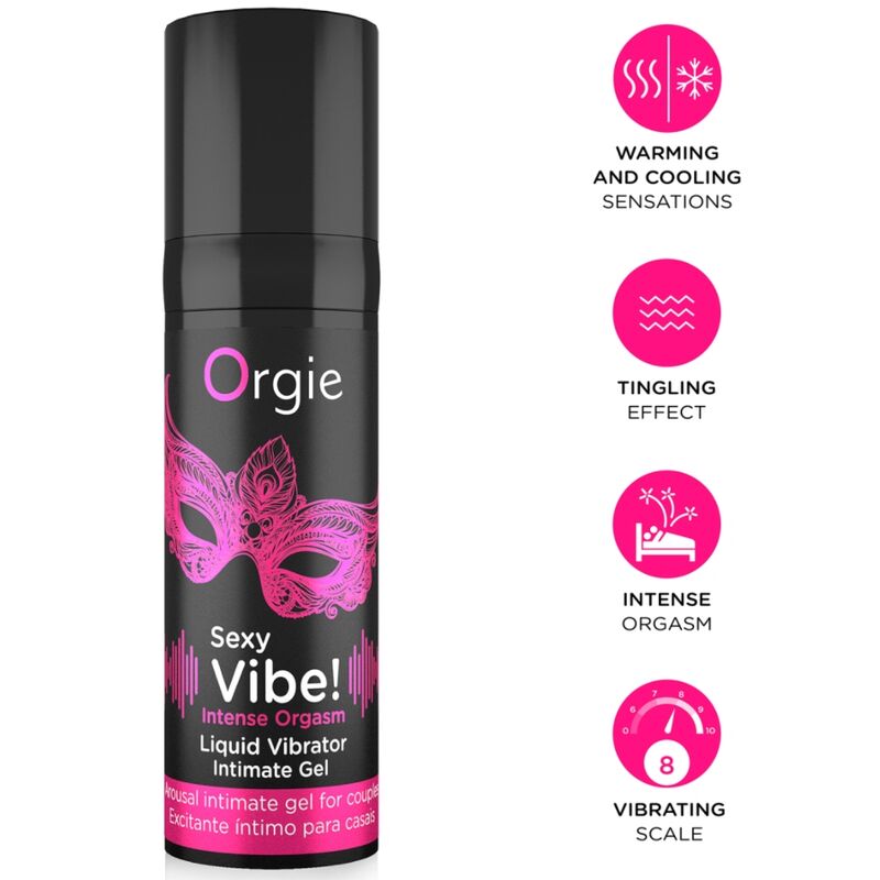 ORGIE Sexy Vibe! intimni gel, 15 ml