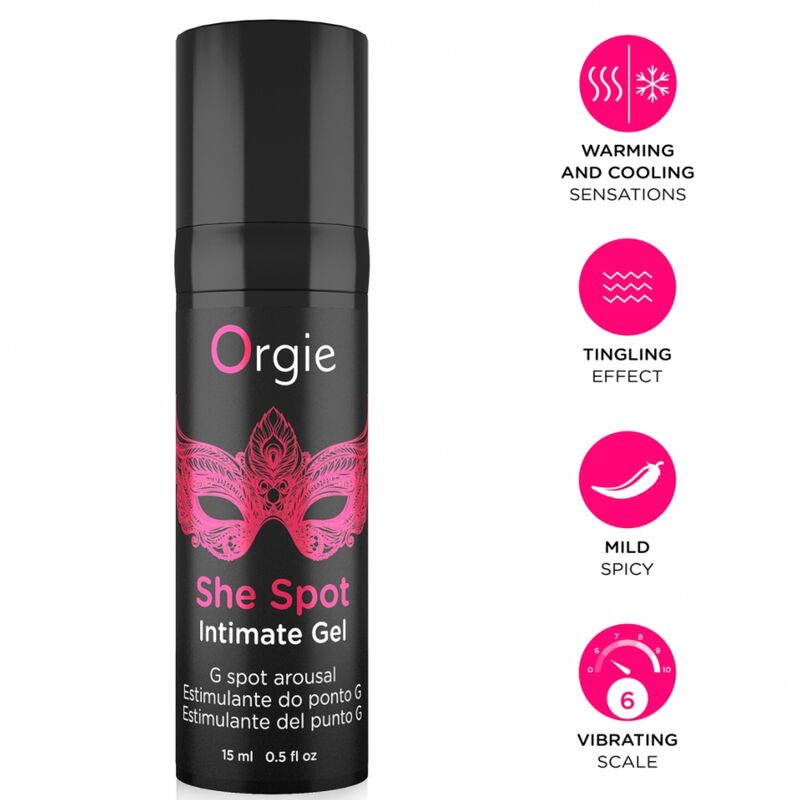ORGIE She Spot gel za G točku, 15 ml
