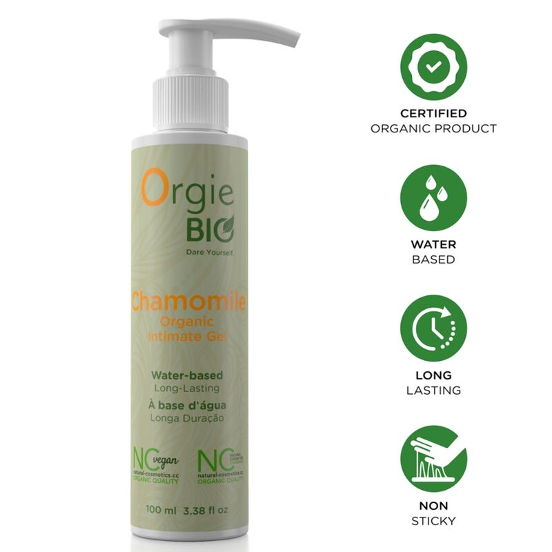 ORGIE BIO Chamomile lubrikant na bazi vode s kamilicom, 100 ml