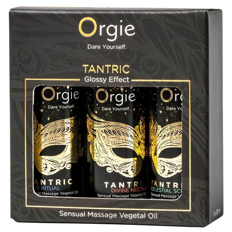 ORGIE Tantric set ulja za masažu, 3 × 30 ml