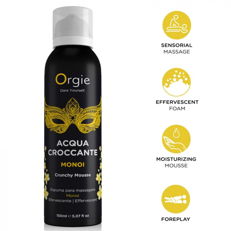 ORGIE Acqua Croccante Crunchy pjena za masažu 150 ml