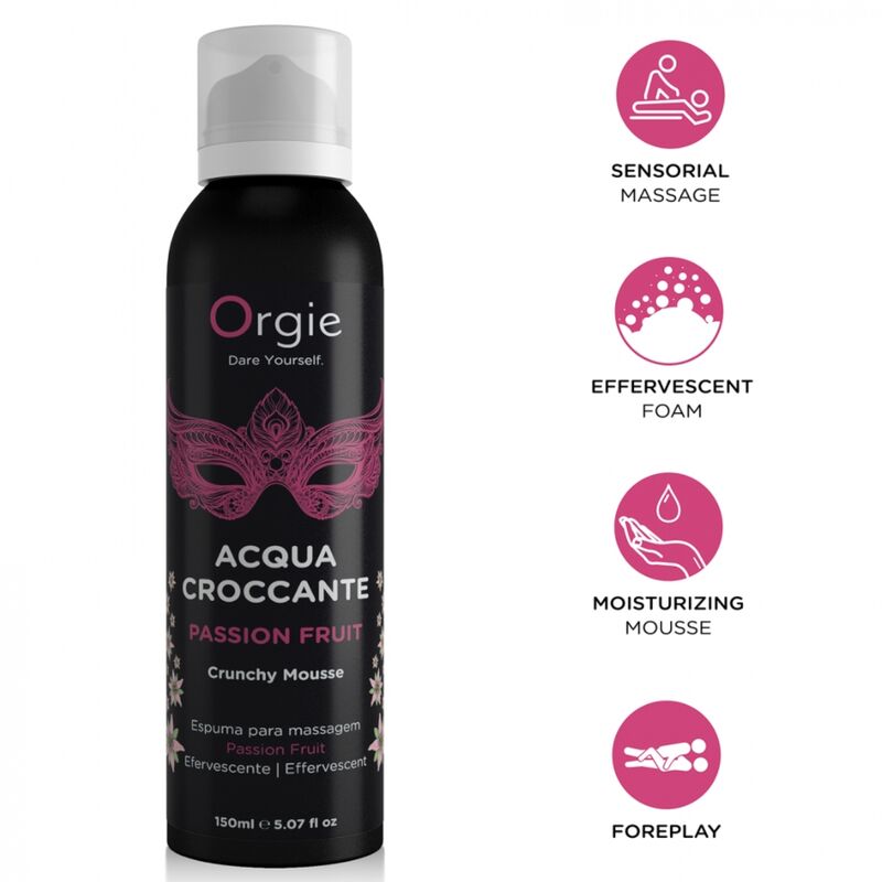 ORGIE Acqua Croccante pjena za masažu, 150 ml