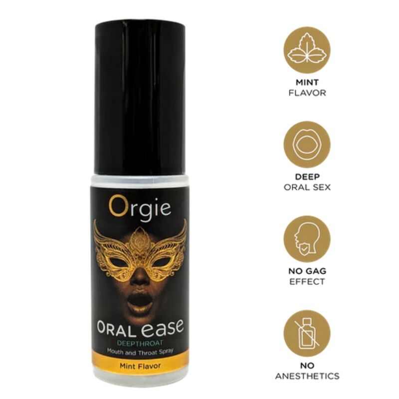 ORGIE Oral Ease sprej za usta i grlo s mentom