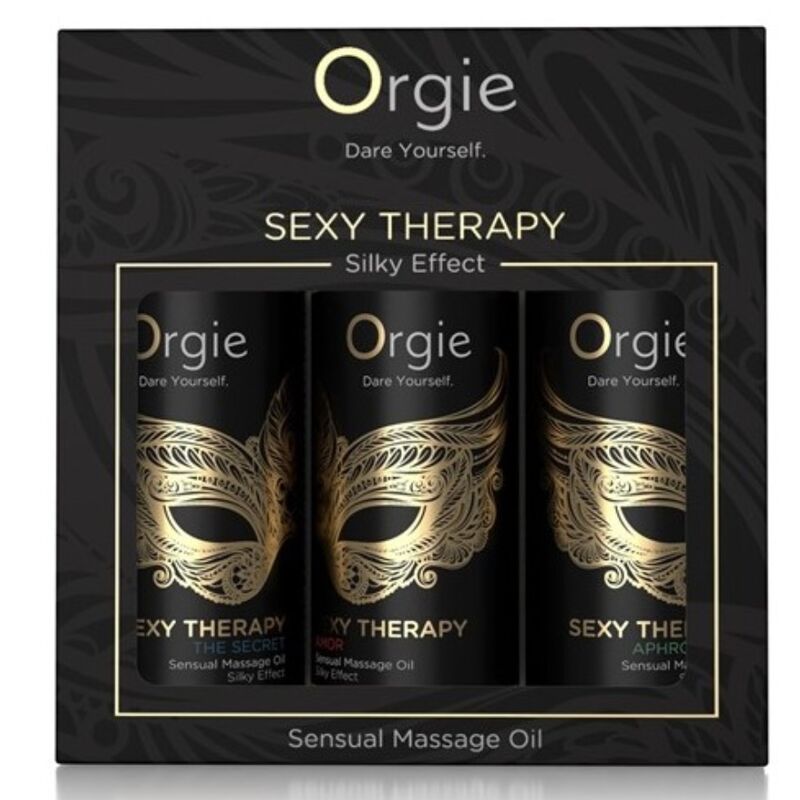 ORGIE Sexy Therapy set masažnih ulja, 3 x 30 ml