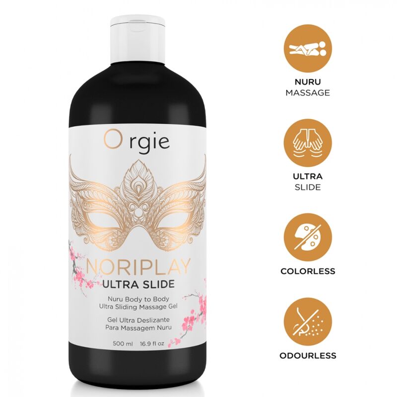 ORGIE Noriplay Ultra Slide Nuru masažni gel 500 ml