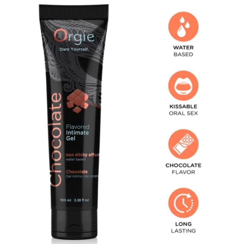 ORGIE Chocolate Kissable lubrikant na bazi vode, 100 ml