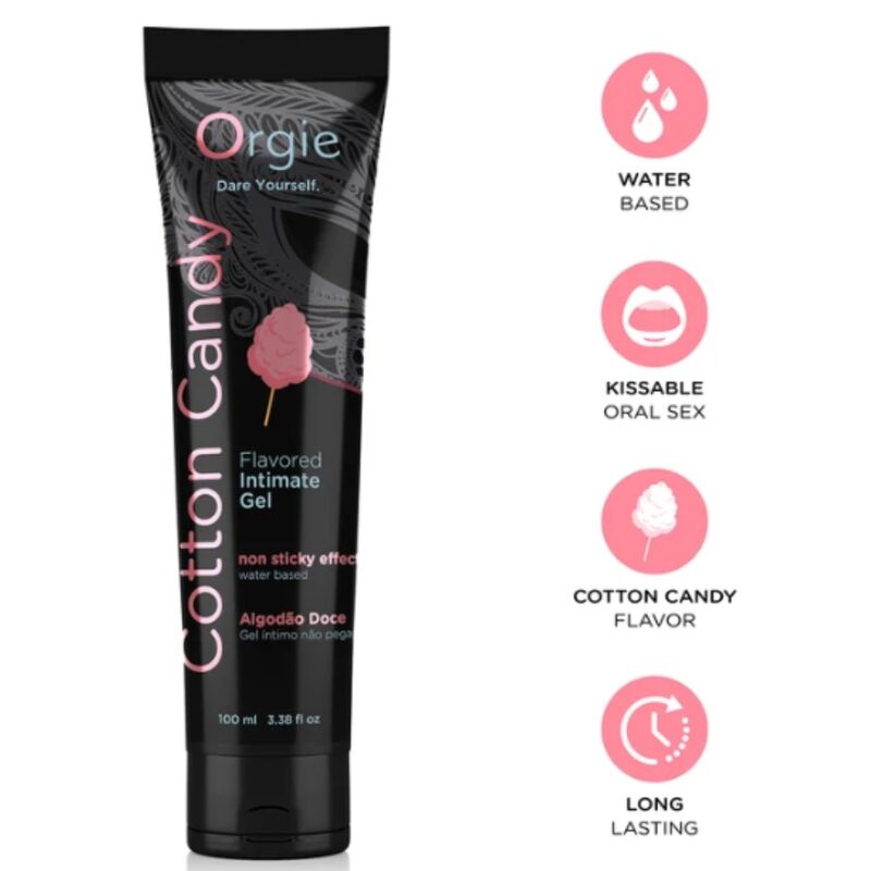ORGIE Cotton Candy lubrikant na bazi vode, 100 ml