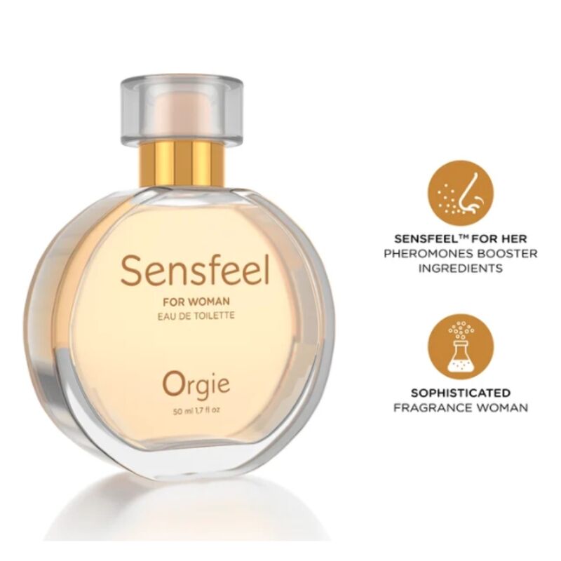 ORGIE Sensfeel parfem s feromonima za žene, 50 ml