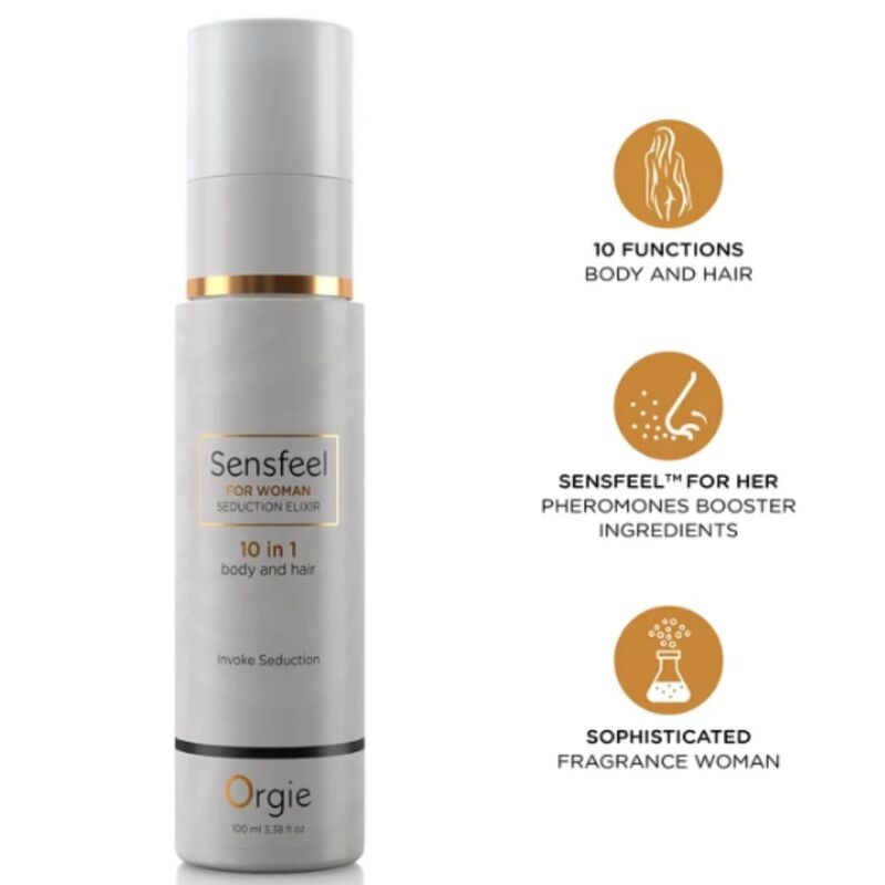 ORGIE Sensfeel for Woman Seduction eliksir za kožu i kosu, 100 ml