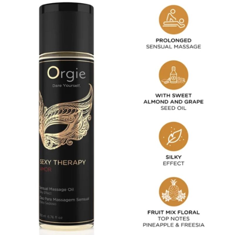 ORGIE Sexy Therapy Amor masažno ulje 200 ml
