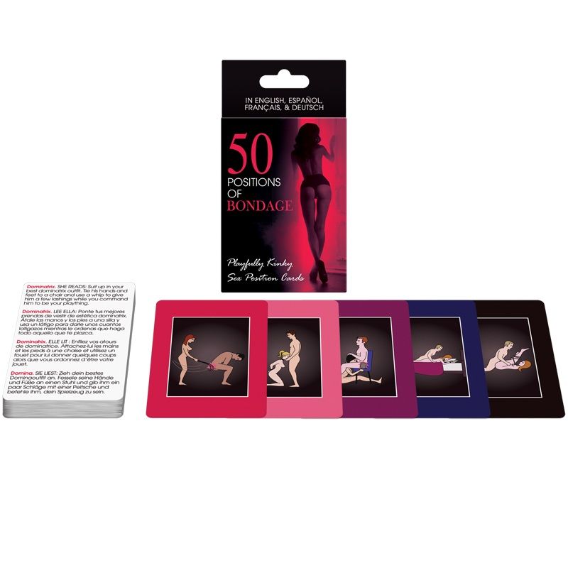 KHEPER GAMES erotska kartaška igra 50 Positions of Bondage