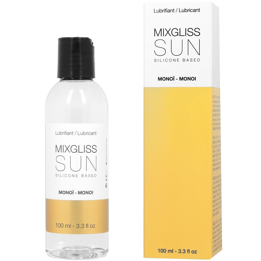 MIXGLISS silikonski lubrikant s mirisom monoi, 100 ml