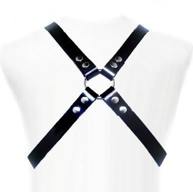 LEATHER BODY Basic Harness od kože za muškarce