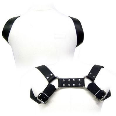 LEATHER BODY muški harness u holster stilu